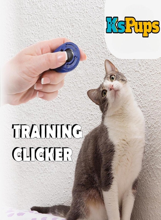KsPups Ultrasonic Dog Whistle Set with Training Clicker and Black Lanyard for Dogs and Puppy Training Stop Barking Silent Dog Whistle for Recall Pet Corrector Clicker Training for Pet Cats - Image 4